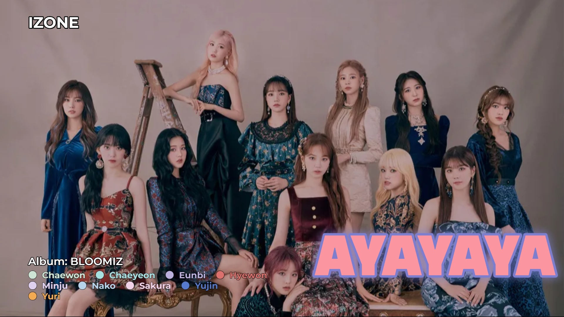AYAYAYA / IZONE (Color Coded Lyrics / ROM / ENG) | あんりのカナルビDB