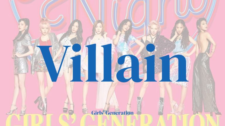 Girls’ Generation_Villain_Thumbnail