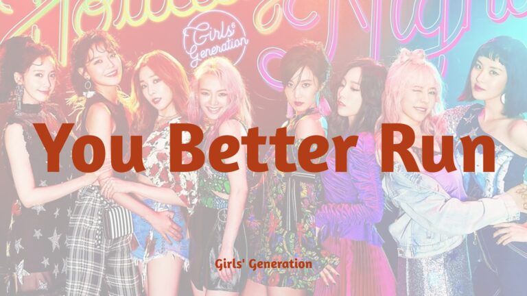 Girls’ Generation_You Better Run_Thumbnail