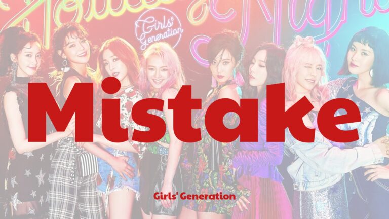 Girls’ Generation_Mistake_Thumbnail