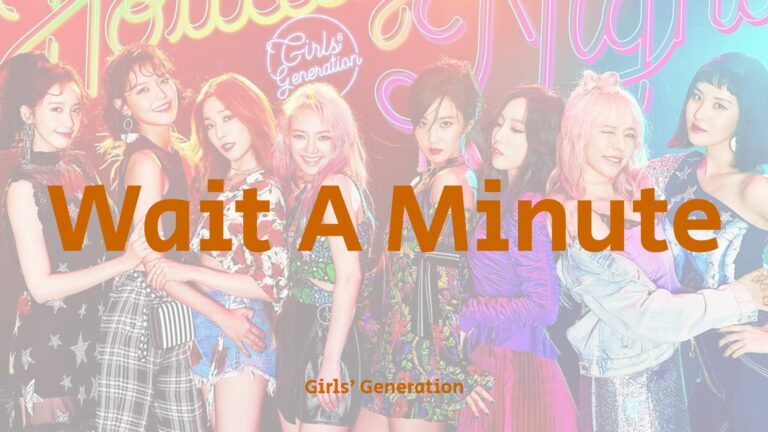 Girls’ Generation_Wait A Minute_Thumbnail