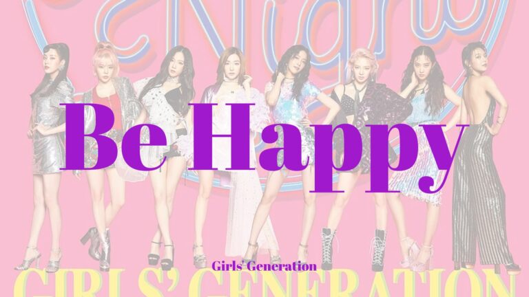 Girls’ Generation_Be Happy_Thumbnail
