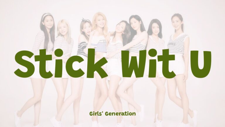 Girls’ Generation_Stick Wit U_Thumbnail