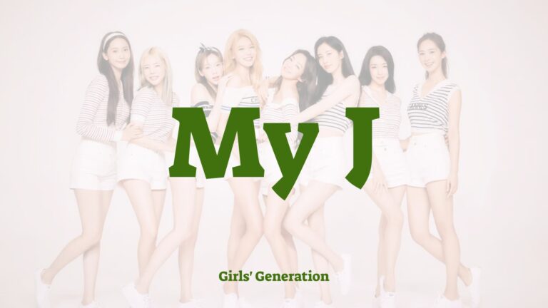 Girls’ Generation_My J_Thumbnail