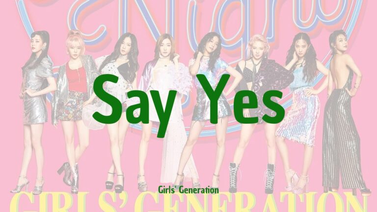Girls’ Generation_Say Yes_Thumbnail