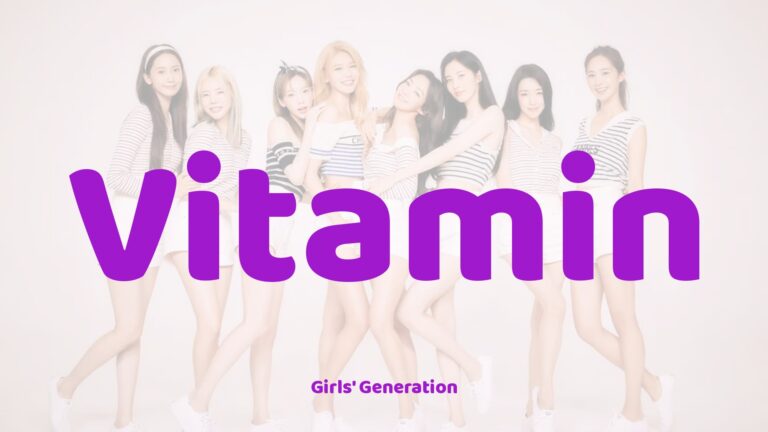 Girls’ Generation_Vitamin_Thumbnail