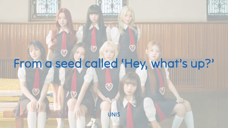 UNIS_From a seed called ‘Hey, what’s up?’_Thumbnail
