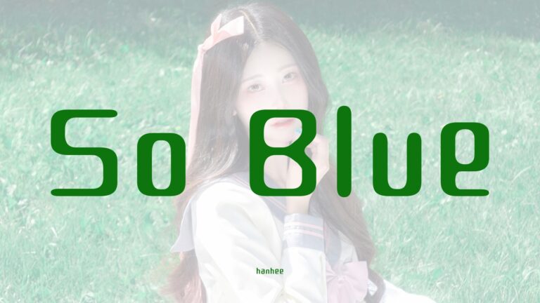 HANHEE_So Blue_Thumbnail